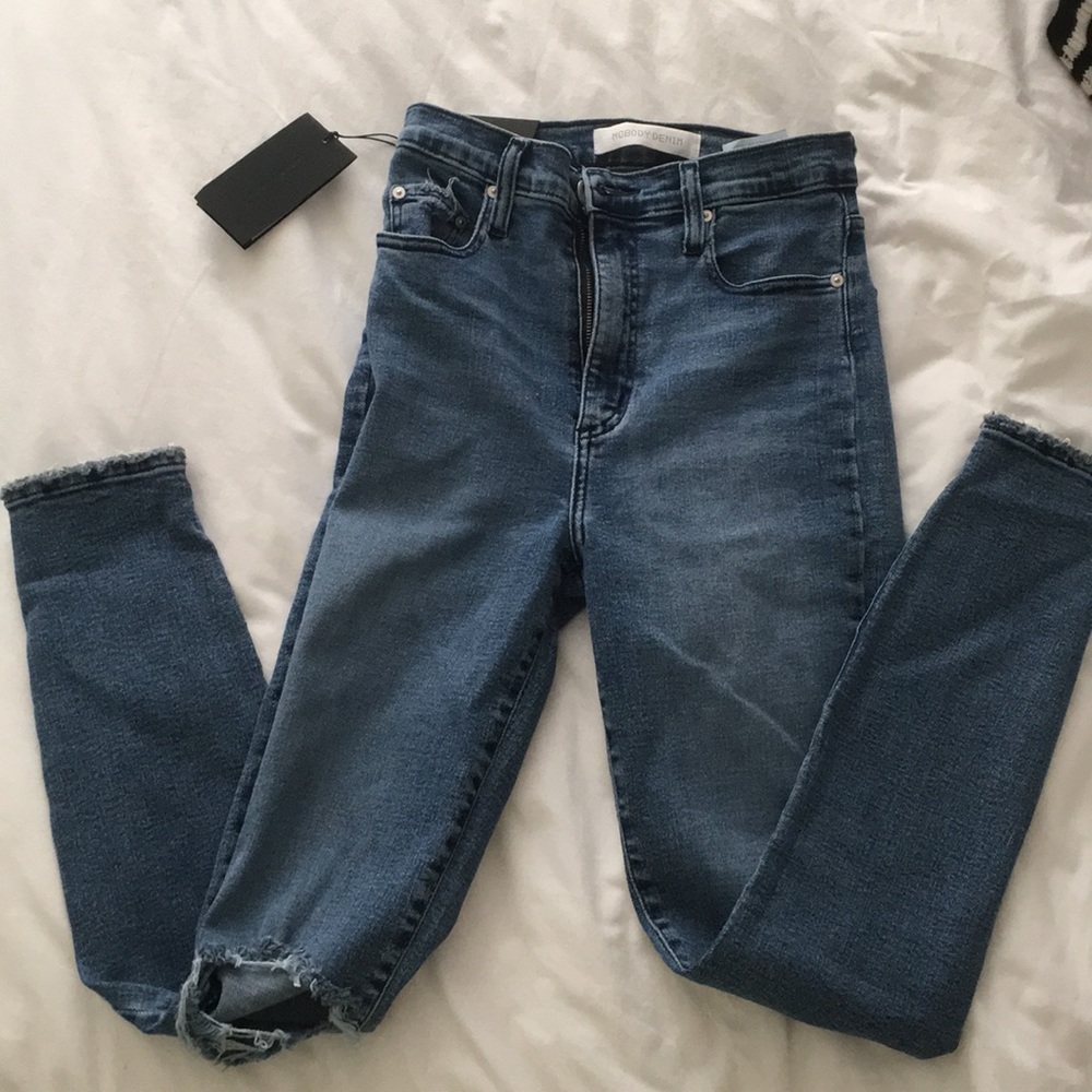Nobody denim siren super high rise jeans